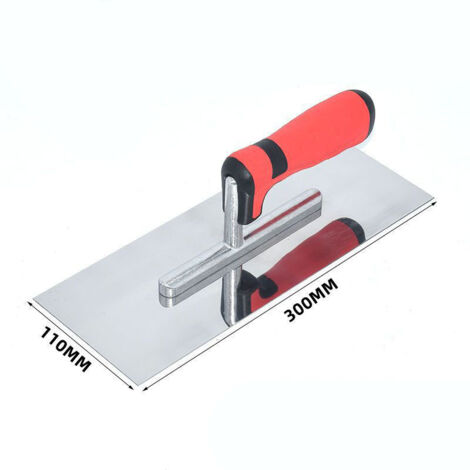 Truelle en acier inoxydable pour plâtrer les plaques de ciment - 30115cm, 1pc (1/4)