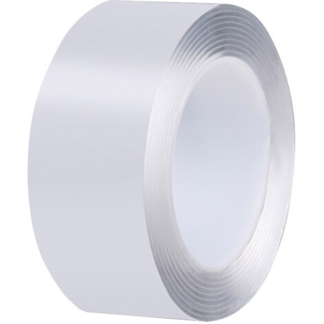 3M Double Face Super Strong, 2pcs Double Face Clear Color Strong Nano Tape Forage Gratuit Multifonctionnel Réutilisable (3M x 20CM) (1/5)
