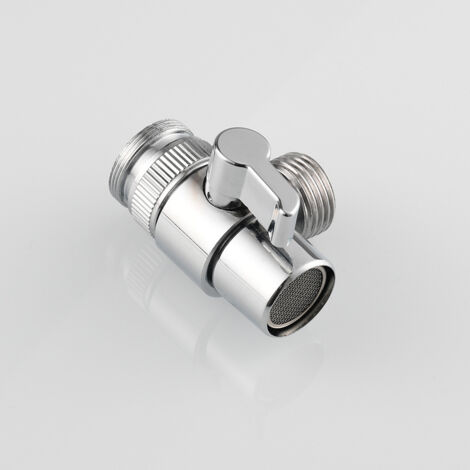 SUS304 Diverter en acier inoxydable pour robinet évier de cuisine ou robinet évier de salle de bain Pièce de rechange de robinet SBA021 (1/4)