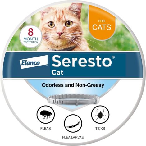 Collier antiparasitaire pour chat, collier anti-moustiques et anti-puces pour l'extérieur