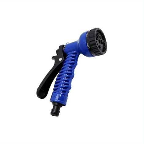 Outil de Jardin Pistolet de pulvérisation à Usage intensif, Pistolet de pulvérisation de Tuyau Heavy Duty 8 Pattern Buse d'arrosage en métal - Pistolet à Eau (1/4)