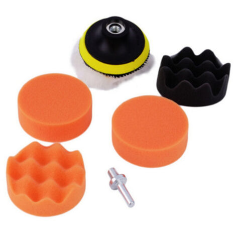 Jeu de disques de polissage, polissage auto-adhésif pour voiture (1/4)