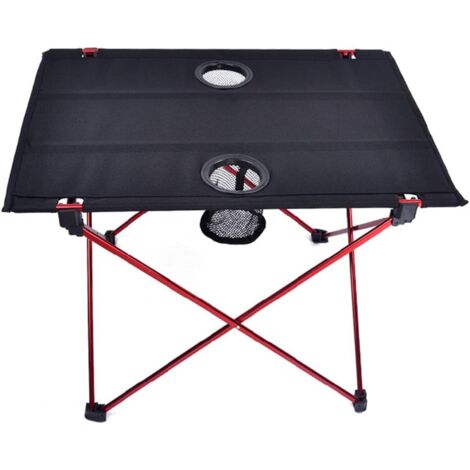Table Pliante extérieure Table Portable extérieure Camping Rouleau de Pique-Nique Table Pliante Sac à Dos Table de Jardin légère et Chaise Voyage de pêche (1/5)