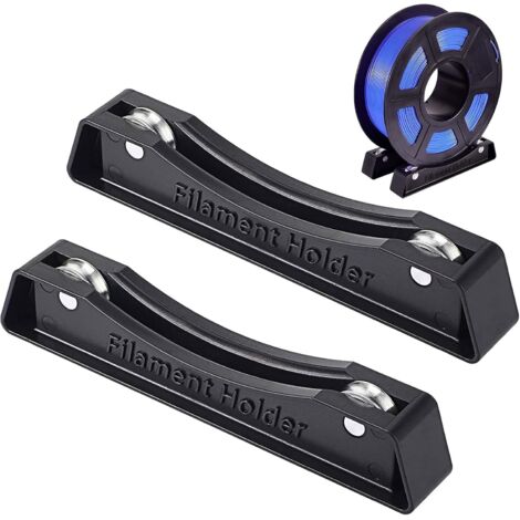 Support De Fixation De Bobine De Filament Support De Filament Pour Imprimante 3D Accessoires De Matériaux d'Impression 3D Pour Pla Abs Nylon Bois Tpu Autre Matériel d'Impression 3D Noir (1/5)