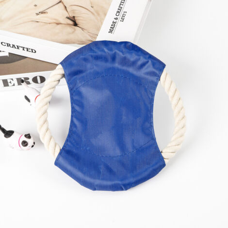 3 PCS Chien Pet Chien Frisbee Corde Coton Frisbee Chien Pet Frisbee Jouet Chien Lancer, Formation 3 Couleurs (1/5)