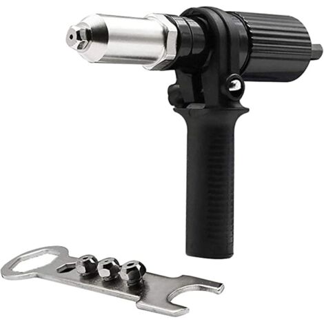 Pistolet à riveter électrique Machine noyau tirer accessoires pièces jointes perceuse à riveter sans fil adaptateur de Joint riveteuse insérer écrou outils (1/5)
