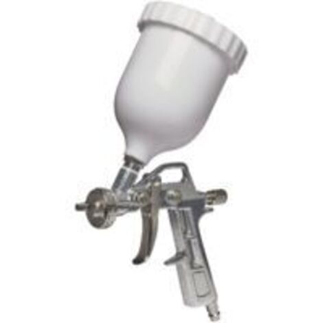 Pistolet à peinture pneumatique 1,4/1,7/2,0 avec manomètre et réservoir supérieur pour la retouche de peinture sur les voitures et les meubles (1/5)