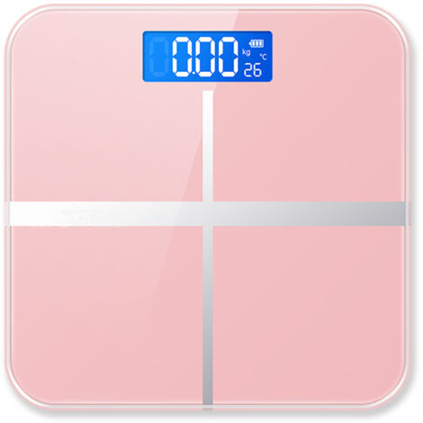 Pèse-personne précis multifonction, charge 180kg, batterie/Type-C, design minimaliste, coloris variés pour la maison (1/5)