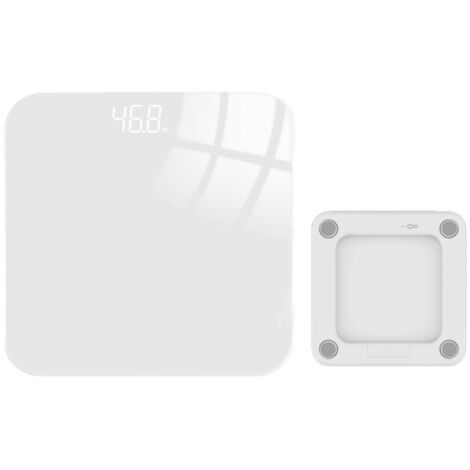 Pèse-personne électronique précis ZHIHENG ZB610, 180kg/26cm, batterie/Type-C, design minimaliste, couleurs noir/blanc, pour la maison (1/5)