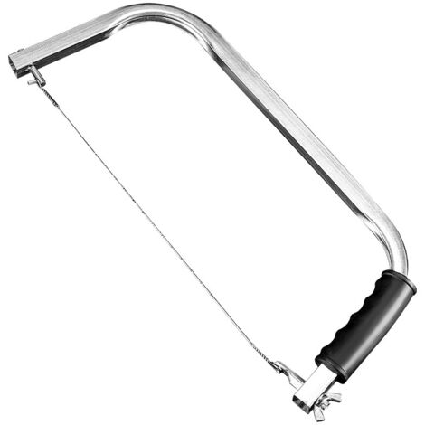 Scie à chantourner multifonction portable de 50 cm, avec fermoir papillon et lame en acier à ressort antirouille (1/5)