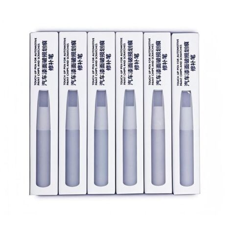 Stylo retouche blanc nacré automobile, outil de réparation des rayures et imperfections de carrosserie