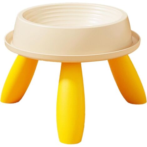 Bol pour chat sur pieds haut, anti-renversement, design ergonomique pour protéger le cou (1/5)