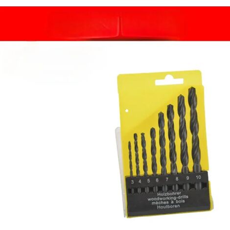 Forets hélicoïdaux acier rapide, perçage bois métal plastique (1/5)
