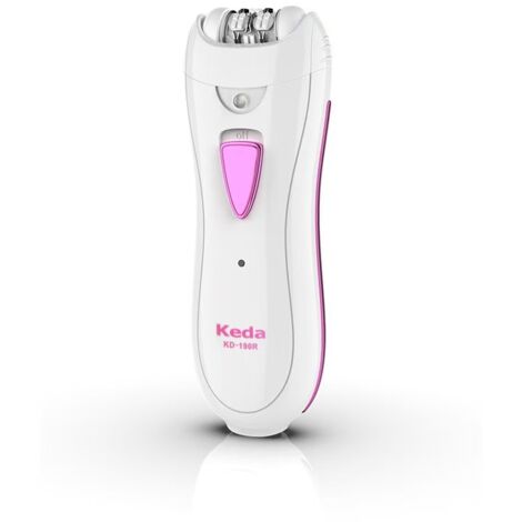 Epilateur Electrique Femme Visage et Maillot Sans Fil Rechargeable avec Lumière et Pochette (1/5)