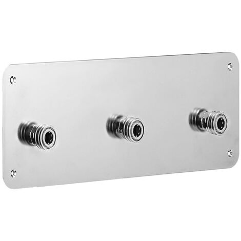 Support mural pour pistolet à mousse, support de rangement pour buses de nettoyeur haute pression, compatible avec les raccords rapides de 1/4 pouce (1/5)