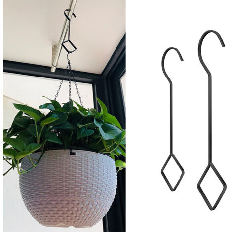 Crochet métallique robuste pour plantes, outil de suspension extensible, crochet d'exposition multifonctionnel, adapté à la décoration d'intérieur (1/5)