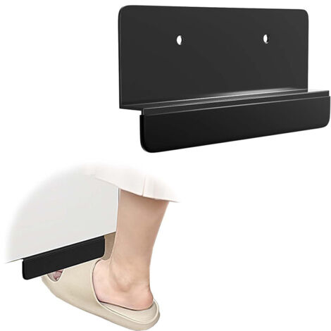 Ouvre-porte à pied pour poubelle, poignée de tirage en métal pour placard, ouvre-porte sans contact, adapté aux portes de placard à couverture intégrale (1/5)