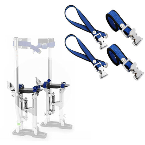 Kit de remplacement pour pieds de plaques de plâtre, avec sangles réglables, adapté aux supports de cloisons sèches et au remplacement des pieds surélevés (1/5)