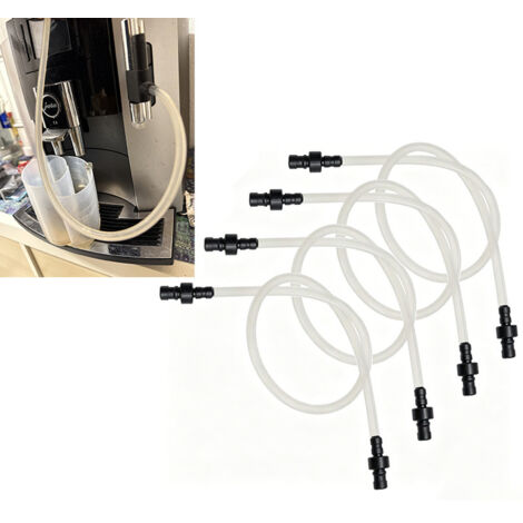 Tuyau de remplacement transparent pour machine à café, kit d'outils pour mousseur à lait, compatible avec les appareils Jura (1/5)
