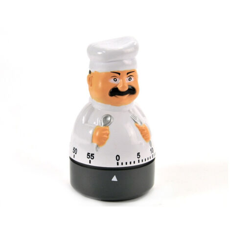 Minuteur de cuisine mécanique portable avec alarme de compte à rebours de 60 minutes (1/5)