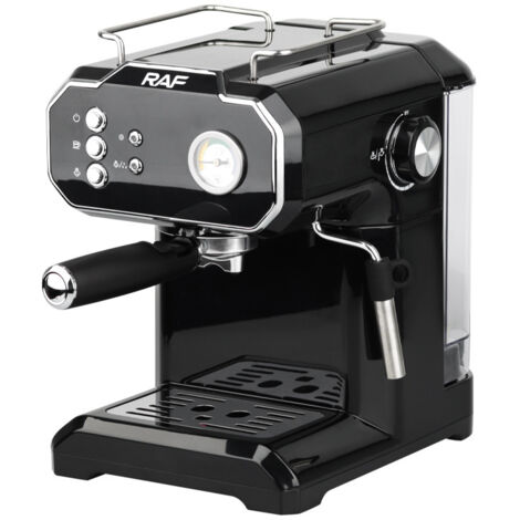 Machine à café italienne standard, domestique, petite, semi-automatique, haute pression, machine à mousse de lait vapeur pour bureau (1/5)