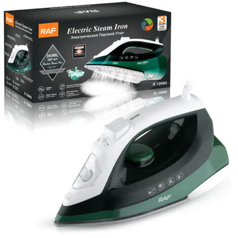 Fer à vapeur portable petit, léger et puissant, 2200 W, conforme à la norme européenne RAF. (1/5)