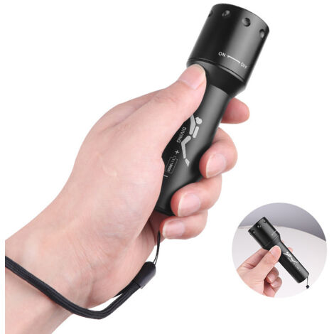 Nouvelle lampe torche de plongée T6LED pour photographie sous-marine, éclairage longue portée, lampe torche professionnelle étanche (1/5)