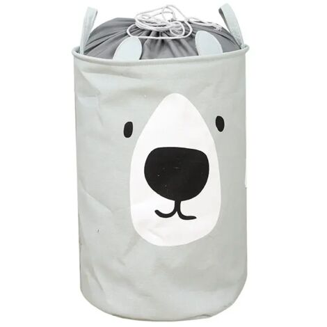 Panier à linge pliable lapin de Pâques - Rangement décoratif et pliable pour salle de bain et chambre (1/5)
