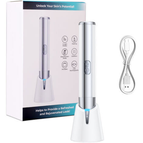 Nouveau produit : instrument de beauté des yeux à vibration domestique, instrument de beauté importé, protection des yeux, bâton de massage chauffant pour les yeux.