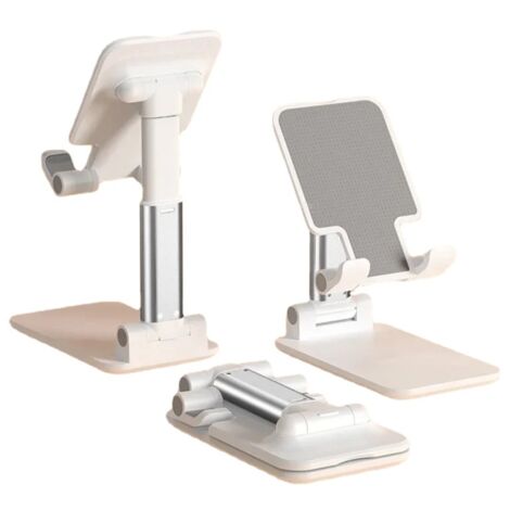 Support de téléphone de bureau télescopique pliable pour table de nuit et usage multifonctionnel (1/5)