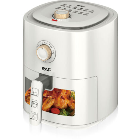 Friteuse à air sans fumée, multifonctionnelle, pour la maison, grande capacité, 4 L. (1/5)