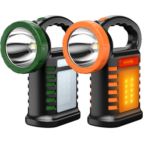 La nouvelle lampe de travail solaire LED OSRAM à forte puissance lumineuse peut servir de lanterne de recherche portable pour l'extérieur. (1/5)