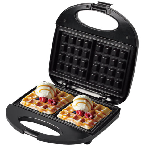 Appareil à mini-steaks, hamburgers, paninis, sandwichs, pains, petits déjeuners et gaufres, style européen, 242 R. (1/5)
