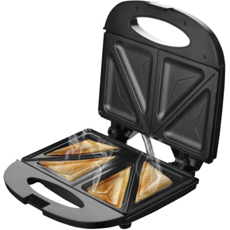 Appareil à sandwichs multifonctions de style européen RAF, chauffant double face, pour petit-déjeuner, toasts et gaufres. (1/5)