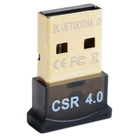 Adaptateur Bluetooth CSR4.0 pour ordinateur portable, adaptateur Bluetooth USB, audio Bluetooth 4.0 (1/5)