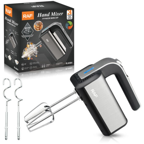 Batteur électrique portable haute puissance pour œufs, conforme aux normes européennes RAF, pour la préparation de crèmes pâtissières, petit batteur R 6664 (1/5)