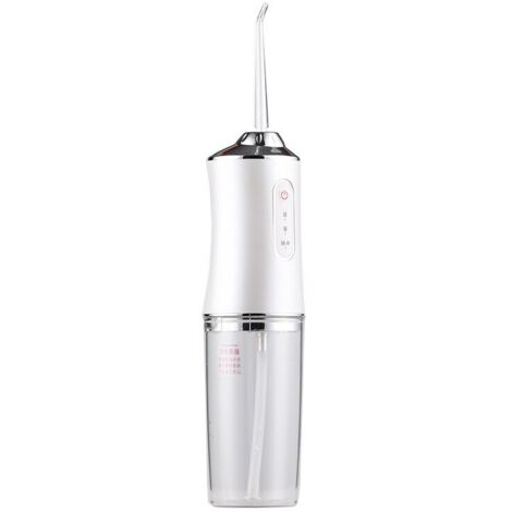 Hydropulseur buccal portable sans fil avec 3 modes et 4 embouts pour adultes (1/5)