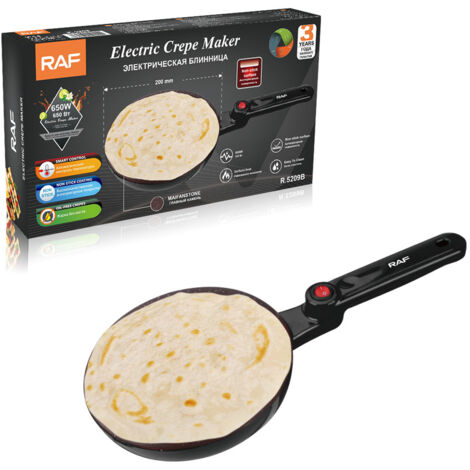 Crêpière standard, crêpière à printemps, pâte à rouleaux de printemps, poêle à crêpes multifonctionnelle, poêle à pâtisserie électrique. (1/5)