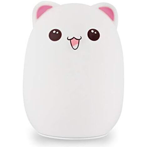 Veilleuse LED tactile USB pour enfants avec motif animal, à capteur tactile (1/3)