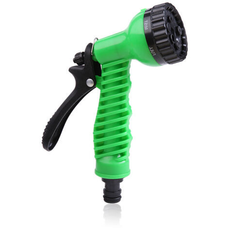 Pistolet d'arrosage multifonction 7 positions, pour jardin, voiture et nettoyage (1/5)