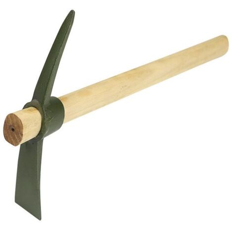 Pioche agricole Hongrui, tailles grande et moyenne, manche en fibre ou en bois, outil robuste pour travaux agricoles et extérieurs (1/5)