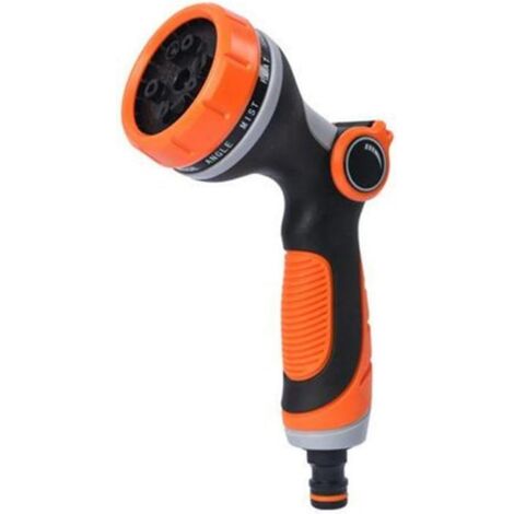 Pistolet d'arrosage 10 modes, poignée soft-touch, pour jardin et lavage voiture (1/5)