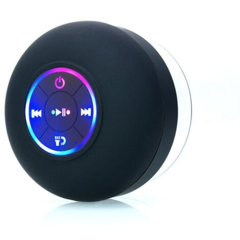 Enceinte mini BTS06 Yunshang Chaopin 4.1, IPX2 étanche, silicone, batterie 300-500mAh, éclairage RGB, carte TF, multi-coloris lumineux (1/5)