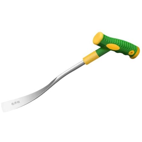 Outil de jardinage en acier inoxydable, pelle à mauvaises herbes et à plantes, 33 cm (1/5)