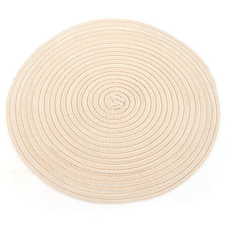 Dessous-de-plat rond tressé, 30cm, anti-chaleur, multi-usages pour cuisine (1/5)