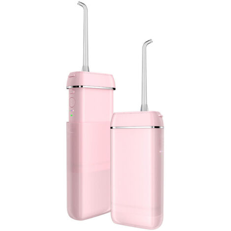 Hydropulseur Baining rose portable, pompe à membrane IPX7, batterie 1000-1200 mAh, autonomie 15 jours, réservoir 300 ml pour adultes (1/5)