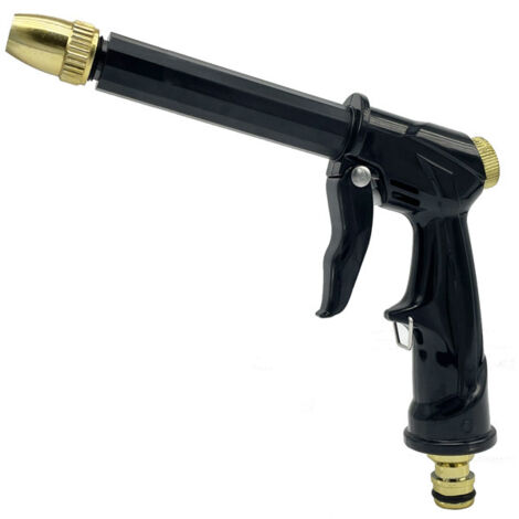 Pistolet à eau haute pression, lance longue, réglable, pour voiture, jardin et nettoyage (1/5)