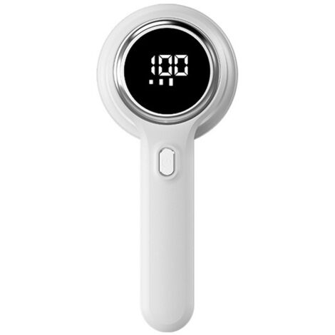 électrique rechargeable en plastique blanc, design simple et moderne, appareil d'épilation domestique pratique et compact, modèle SHZH-028 (1/5)