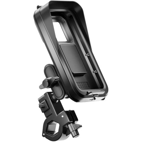 Nouveau support de téléphone monotube pour vélo/moto, support pour vélo de route et VTT, noir. (1/5)