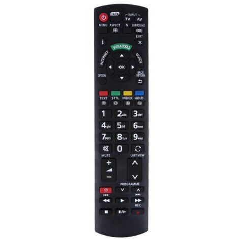 Télécommande Panasonic N2QAYB000487 EUR76280 pour modèles LCD/LED/HDTV (1/4)